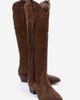 Forever & Always Shoes Forever & Always Shoes Rios Leather Fringe Knee High Boot - 1