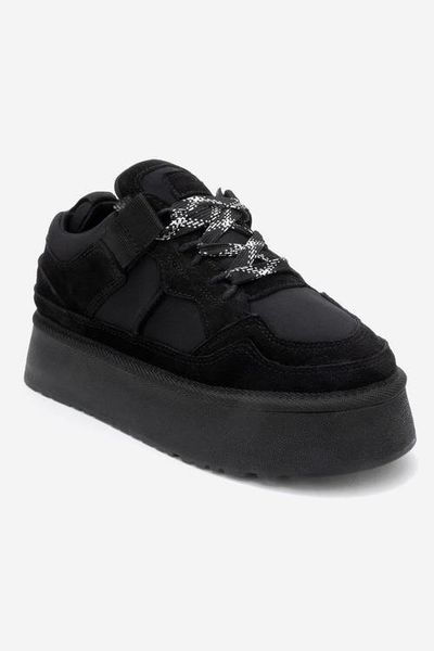 Forever & Always Shoes Forever & Always Shoes Riven Leather Platform Sneaker