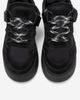 Forever & Always Shoes Forever & Always Shoes Riven Leather Platform Sneaker - 3