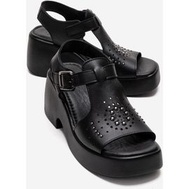 Forever & Always Shoes Forever & Always Shoes Romina Leather Platform Sandal