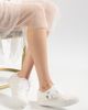 Forever & Always Shoes Forever & Always Shoes Rosalie Flower Bridal Sneaker - 4
