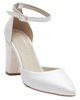 Forever & Always Shoes Forever & Always Shoes Rossella Leather Block Heel Pumps - 1