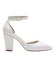 Forever & Always Shoes Forever & Always Shoes Rossella Leather Block Heel Pumps - 2