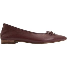 Forever & Always Shoes Forever & Always Shoes Ruby Leather Pointed Toe Flats