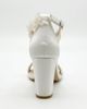 Forever & Always Shoes Forever & Always Shoes Selia Block Heel Bridal Sandal - 3