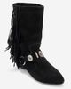 Forever & Always Shoes Forever & Always Shoes Selora Leather Buckle Western Boot - 1