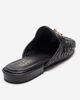 Forever & Always Shoes Forever & Always Shoes Senia Leather Woven Mule - 5