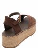 Forever & Always Shoes Forever & Always Shoes Serez Leather Platform Espadrilles Sandal - 3