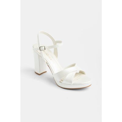 Forever & Always Shoes Forever & Always Shoes Setto Slingback Bridal High Heel Sandal