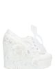 Forever & Always Shoes Forever & Always Shoes Sheri Lace Bridal Platform Sneakers - 3