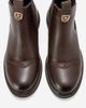 Forever & Always Shoes Forever & Always Shoes Sidney Leather Buckled Chelsea Boot - 3