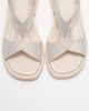Forever & Always Shoes Forever & Always Shoes Sieglinde Embellished Leather Sandal - 3