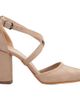 Forever & Always Shoes Forever & Always Shoes Sina Criss Cross High Block Heels - 1