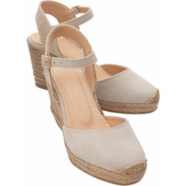 Forever & Always Shoes Forever & Always Shoes Sinta Suede Leather Platform Espadrille