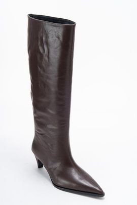Forever & Always Shoes Forever & Always Shoes Siora Leather Knee High Boot