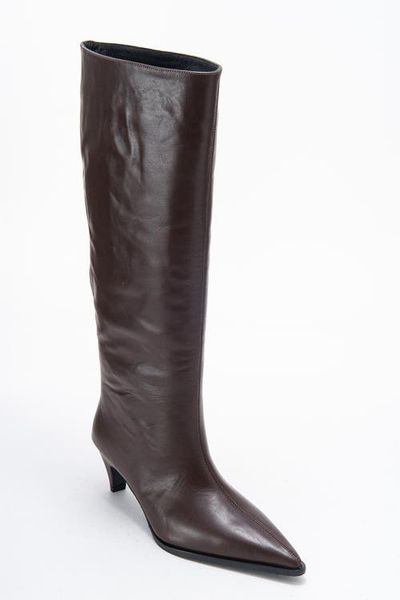Forever & Always Shoes Forever & Always Shoes Siora Leather Knee High Boot