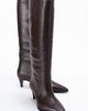 Forever & Always Shoes Forever & Always Shoes Siora Leather Knee High Boot - 2