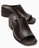 Forever & Always Shoes Forever & Always Shoes Sorex Leather Block Heel Sandal - 1