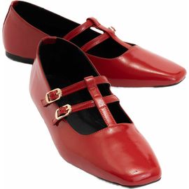 Forever & Always Shoes Forever & Always Shoes Starling Leather Mary Jane Flats