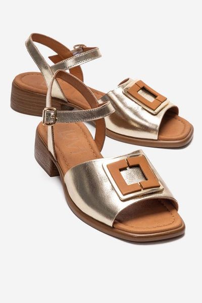 Forever & Always Shoes Forever & Always Shoes Svelte Leather Buckle Sandal