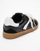 Forever & Always Shoes Forever & Always Shoes Taren Leather Pearl Buckle Sneakers - 5