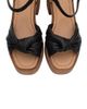 Forever & Always Shoes Forever & Always Shoes Tily Platform Wedge Leather Sandal - 3