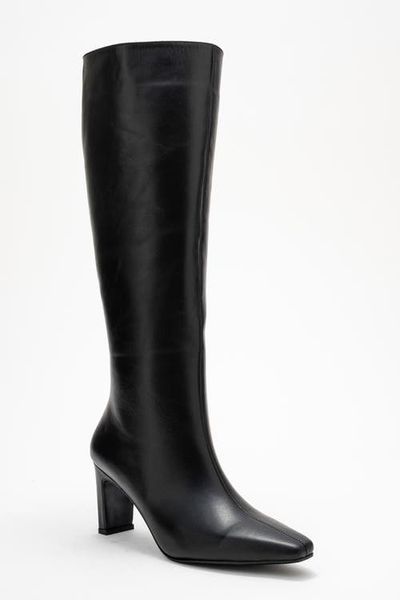 Forever & Always Shoes Forever & Always Shoes Velencia Leather Knee High Boot