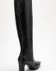 Forever & Always Shoes Forever & Always Shoes Velencia Leather Knee High Boot - 5