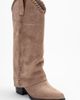 Forever & Always Shoes Forever & Always Shoes Velin Leather Block Heel Western Boot - 1