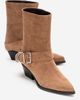 Forever & Always Shoes Forever & Always Shoes Velmor Leather Buckle Western Boot - 4