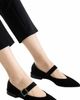 Forever & Always Shoes Forever & Always Shoes Willow Leather Mary Jane Flats - 3