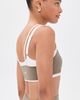 FORM FORM Contrast Layered Bra Walnut/Pink - 4