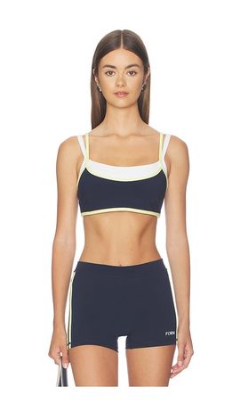 FORM FORM Contrast Layered Sports Bra