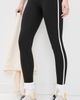 FORM FORM Layered Leggings Black w/ White Contrast - 2