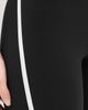 FORM FORM Layered Leggings Black w/ White Contrast - 6