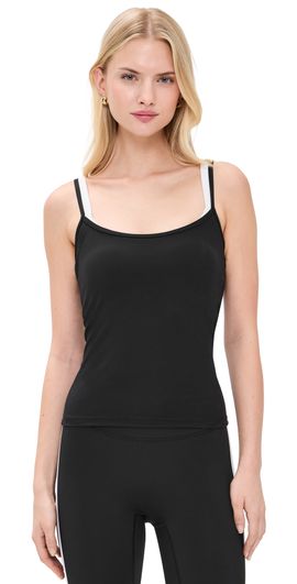 FORM FORM Layered Tank Black w/ White Contrast