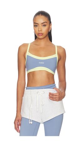 FORM FORM Scoop Contrast Sports Bra