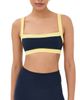 FORM FORM Straight Neck Bra Navy/Lemon - 1