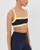 FORM FORM Straight Neck Bra Navy/Lemon - 4