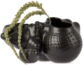 Forma Rosa Studio Forma Rosa Studio Black Bubbly Planter