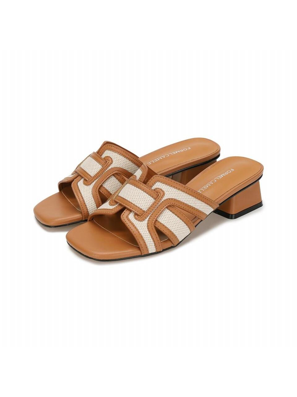 FORMEL CAMELE Daisy 4cm Mule Sandals (2 colors)