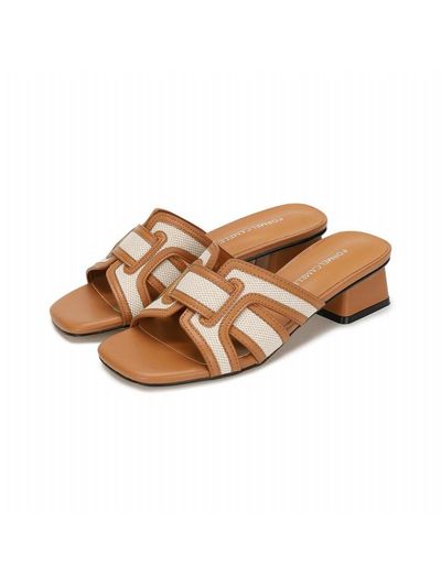 FORMEL CAMELE Daisy 4cm Mule Sandals (2 colors)