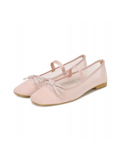 FORMEL CAMELE Lindo Sheer 1cm Mary Jane Flat (3 colors)