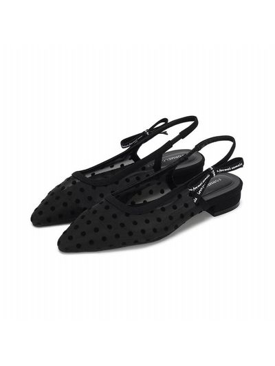 FORMEL CAMELE LOVE FORMAL Dot Sheer Slingback V2 2cm Pumps (2 colors)