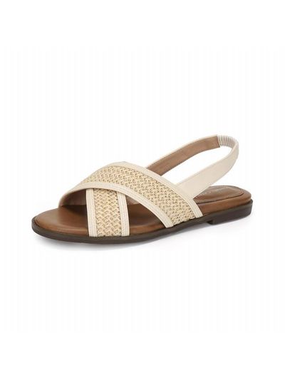 FORMEL CAMELE Raffia 1cm Sandals