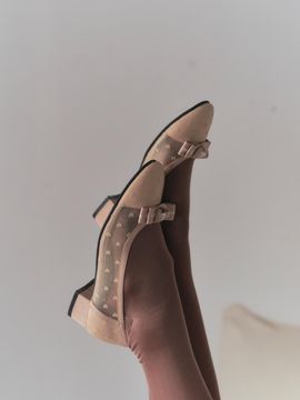 FORMEL CAMELE See-through Formal 3cm Pumps