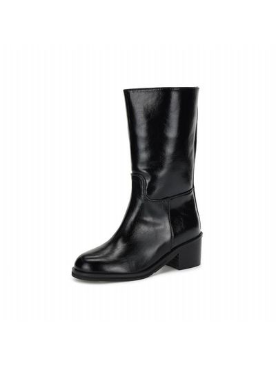 FORMEL CAMELE Synthetic Leather Mesh Style Daily Half Boots_ 6cm (2colors)