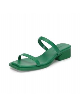 FORMEL CAMELE Two Strap Basic Sandal_Green