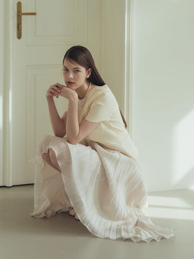 FORMYSIS Dear.Tulle Dress Yellow