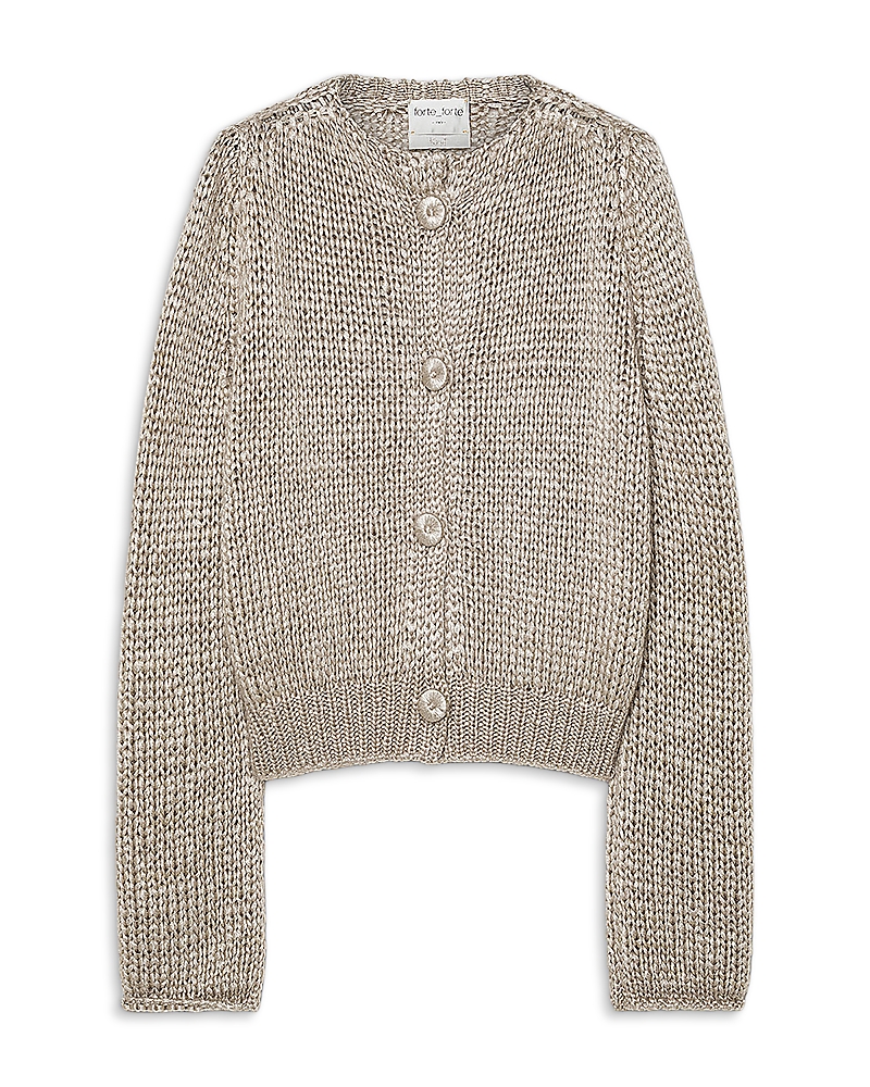Forte forte forte_forte Cashmere Silk Mohair Cardigan Sweater